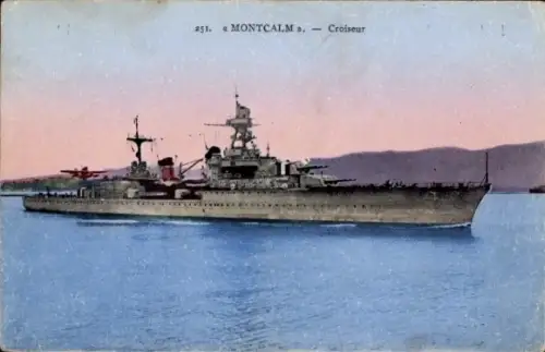 CPA Marine Militaire Française, Montcalm, Croiseur
