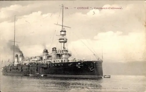 CPA Marine Militaire Française, Condé, Croiseur-Cuirassé