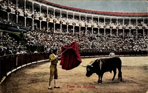 Ak-Stierkampf, Muleta-Pass