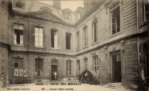 CPA Paris, Hôtel des Monnaies, Ancien Hotel Laverdy