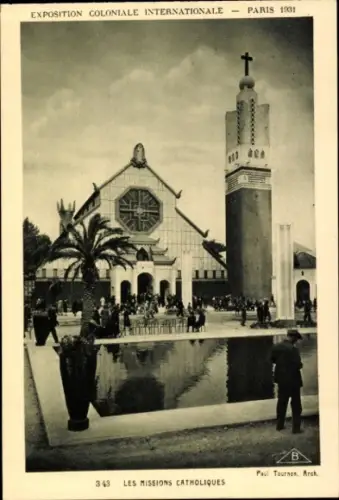 CPA Exposition Coloniale Internationale Paris 1931, Missions Catholiques