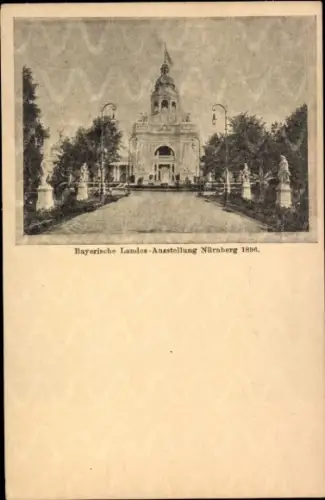 Ganzsachen Ak Nürnberg, Bayerische Landesausstellung