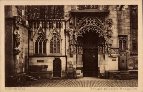 Ak Nürnberg, Sebalduskirche