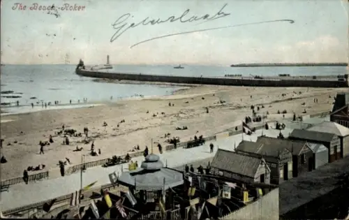 PC Sunderland England, Beach Roker