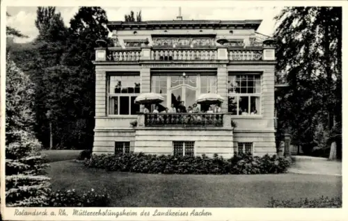 Ak Rolandseck Remagen am Rhein, Müttererholungsheim des Landkreises Aachen