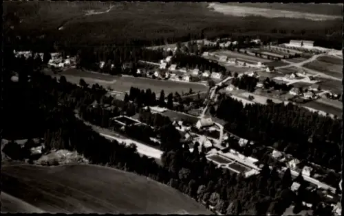 Ak Villingen im Schwarzwald, Fliegeraufnahme