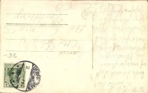 Präge Ak Zeppelin Luftschiff, Graf Zeppelin Portrait, Flagge Eichenlaub