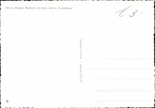 Ak Prinzessin Anne-Marie von Dänemark, Portrait, Profilansicht