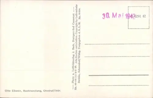 Ak Ohrdruf in Thüringen, Fliegeraufnahme