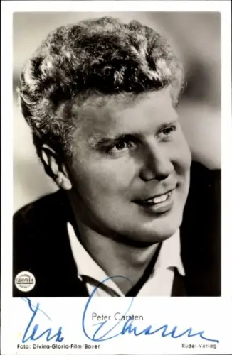 Ak Schauspieler Peter Carsten, Portrait, Autogramm