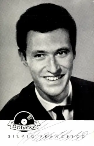 Ak Sänger Silvio Francesco, Portrait, Autogramm