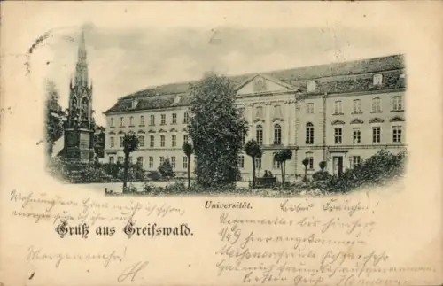 Ak Hansestadt Greifswald, Universität