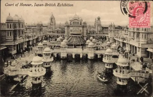 PC London City England, Court of Honour, Japan-British Exhibition