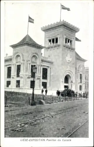 CPA Liege, Exposition 1905, Pavillon du Canada