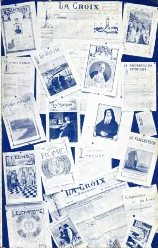 Zeitungs Ak Le Pèlerin, La Croix, Rome