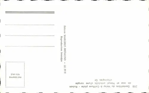 Ak Spitzenklöpplerin in Tracht aus Velay