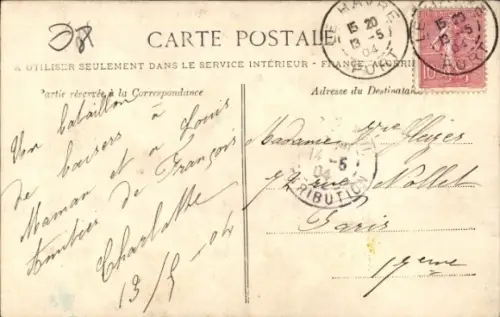 CPA Normandie, Types et Costumes, Fileuse