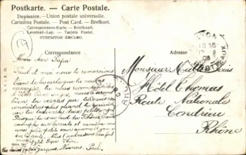 Ak Frau mit Angel am Ufer, Babys und Kleinkinder im Wasser