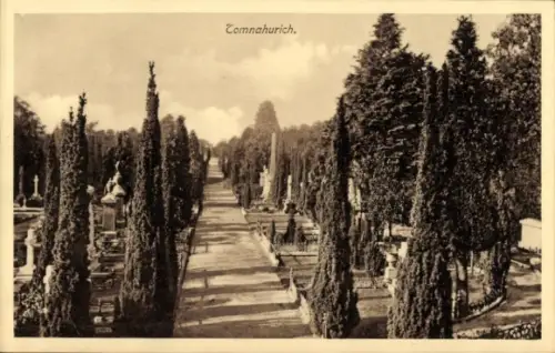 Ak Inverness Schottland, Tomnahurich Friedhof