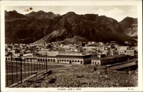 Ak Aden Jemen, Gesamtansicht