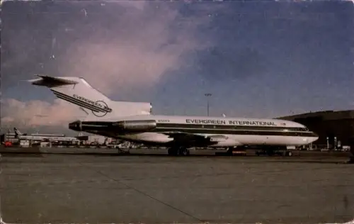 Ak Passagierflugzeug Evergreen International, Boeing 727-27, Flughafen Los Angeles