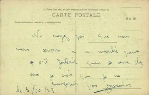 CPA Scenes et Types, Marché indigène
