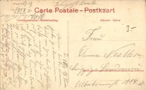 Ak Anvers Antwerpen Flandern, Dampfer, Red Star Line