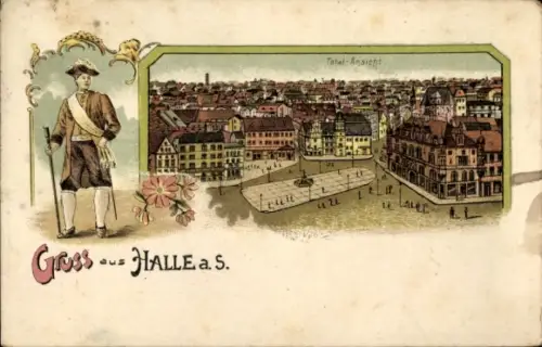 Litho Halle an der Saale, Gesamtansicht