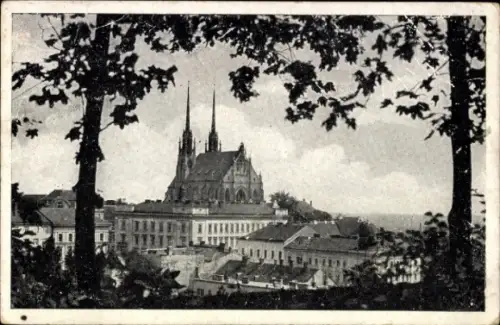 Ak Brno Brünn Südmähren, St. Petersdom