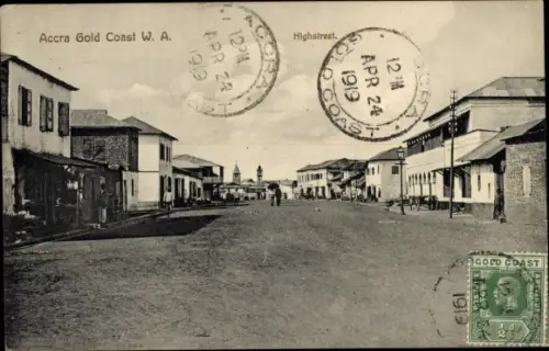Ak Accra Ghana, Gold Coast, Highstreet