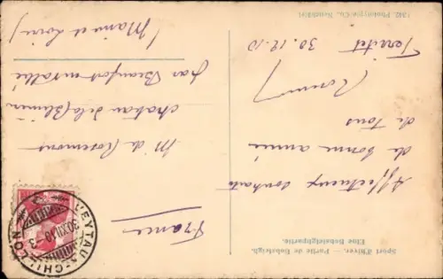 Ak Wintersport, Schlittenfahrt, Winterszene