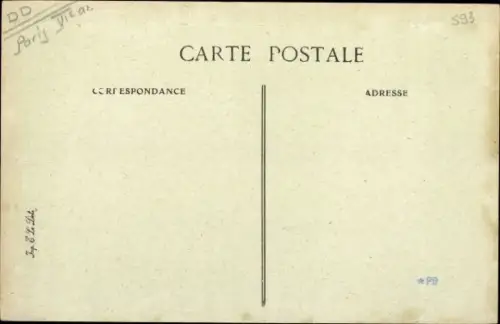 Ak Paris VI., Rue de Nevers, Hotel de Nevers