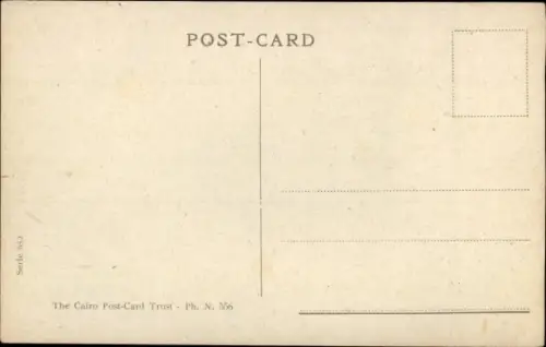 Ak Suez Ägypten, Market Street
