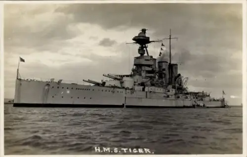 Ak Kriegsschiff Royal Navy, HMS Tiger