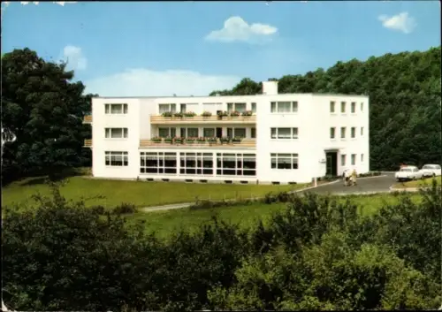 Ak Grevenbrück Lennestadt im Sauerland, Kurhaus Winkelmeier, Hausansicht