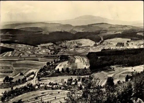 Ak Albrechts Suhl in Thüringen, Blick vom Domberg