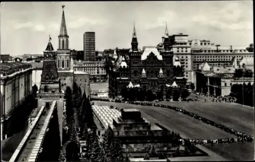 Ak Moskau Russland, Roter Platz, Red Square
