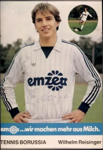 Autogrammkarte Fußballer Wilhelm Reisinger, Tennis Borussia Berlin, Autogramm