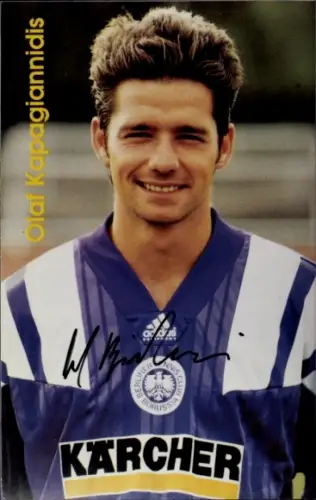 Autogrammkarte Fußballer Olaf Kapagiannidis, Tennis Borussia Berlin, Autogramm
