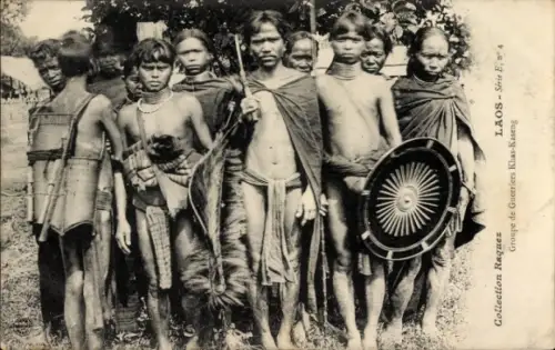 CPA Laos, Groupe de Guerriers Khas-Kaseng