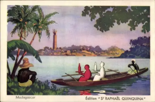 Ak Madagaskar Madagascar, Édition St. Raphael Quinquina