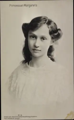 Ak Prinsesan Margareta, Prinzessin Margarethe von Schweden