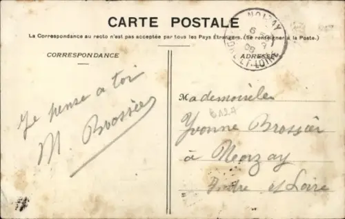 CPA Sablaise, Frau in Tracht