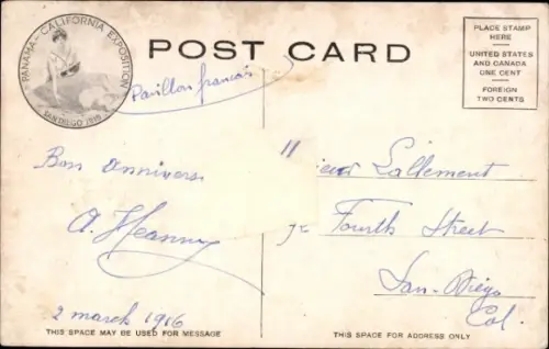 PC Panama-California Exposition, State Building