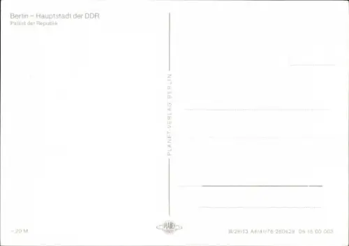 Ak Berlin Mitte, Palast der Republik