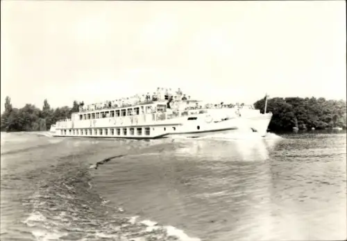 Ak Weiße Flotte Berlin, Luxusfahrgastschiff Weiße Flotte Berlin