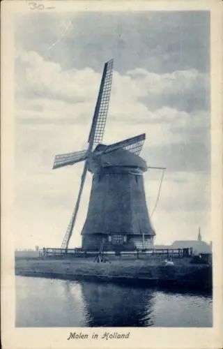 Ak Niederlande, Windmühle