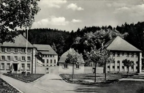 Ak Marzell im Schwarzwald, Café-Restaurant Curt Stelzenmüller, Friedrichsheim-Luisenheim, Marzell