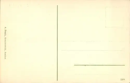 Ak Aachen, Münster, Südseite