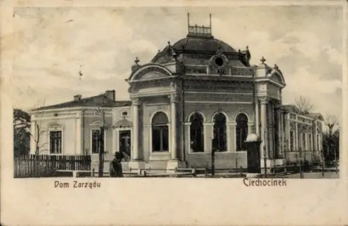 Ak Ciechocinek Hermannsbad Westpreußen, Dom Zarządu